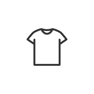 半袖Tシャツのアイコンの画像