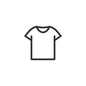 半袖Tシャツのアイコンの画像