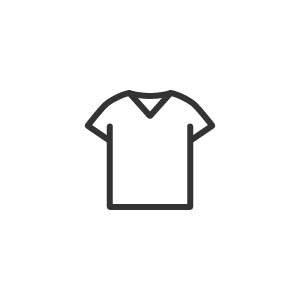 半袖Tシャツのアイコンの画像