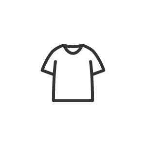 半袖Tシャツのアイコンの画像