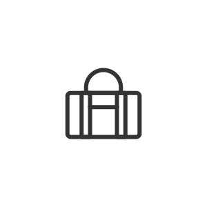 スクールバッグのアイコンの画像